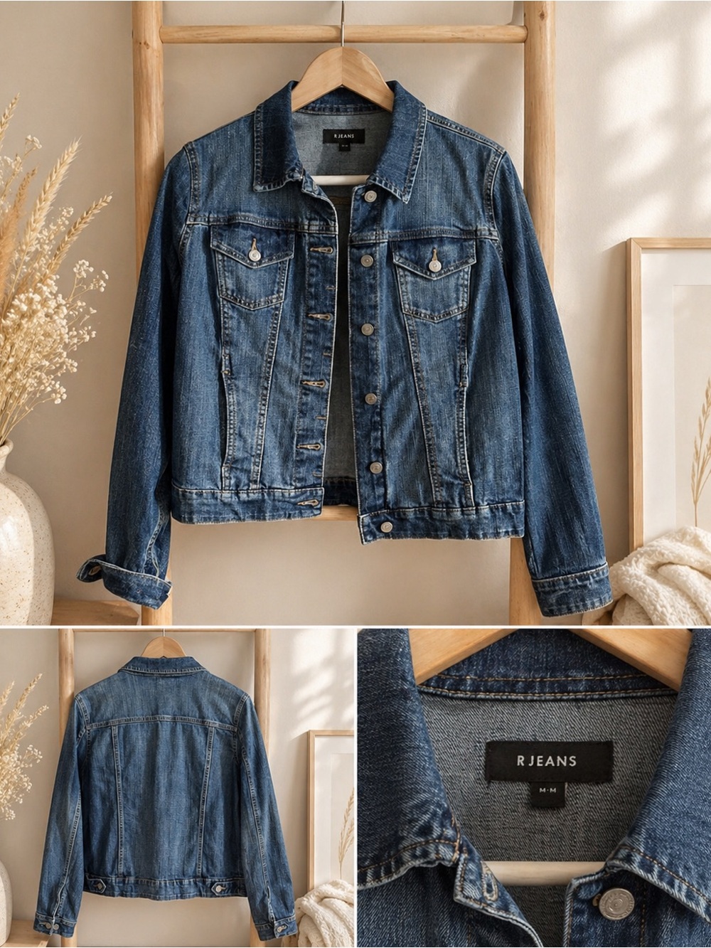 Reitmans Dark Blue Denim Jacket